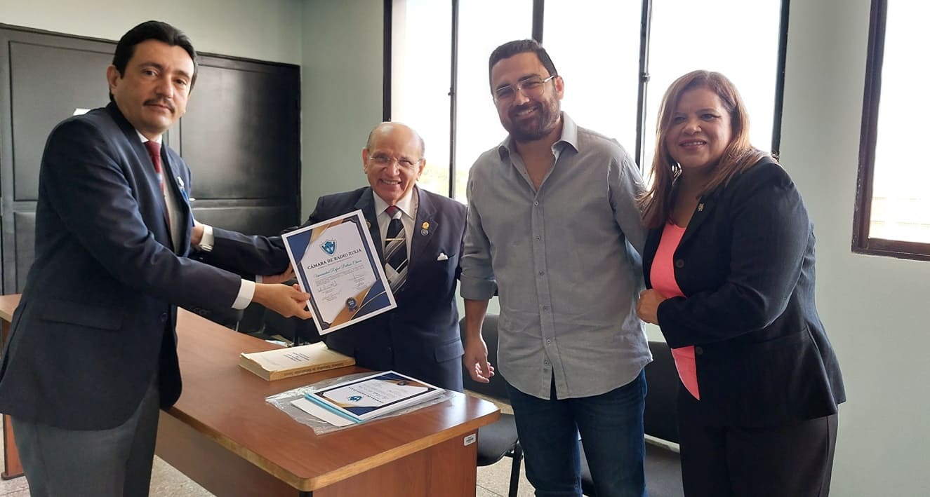 URBE recibe reconocimiento de la Cámara de Radio Zulia