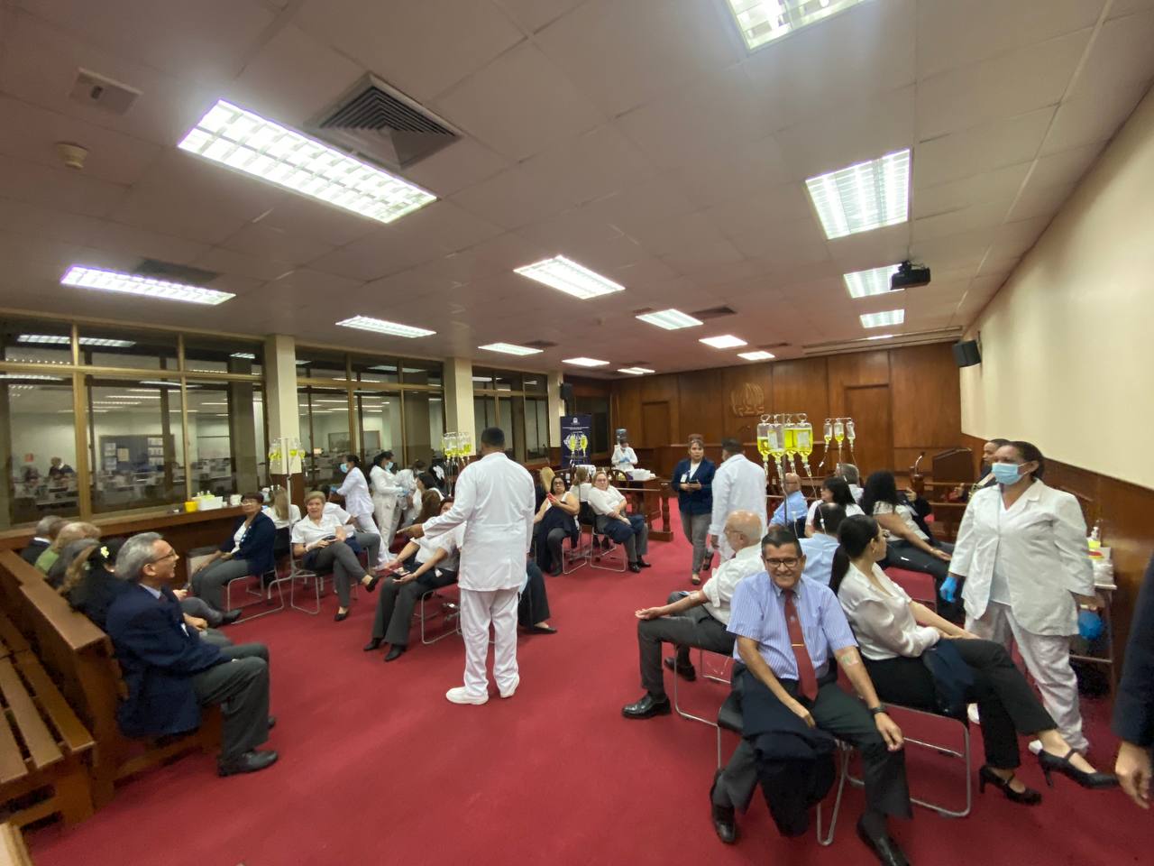 URBE realizó jornada de suero terapia para sus empleados