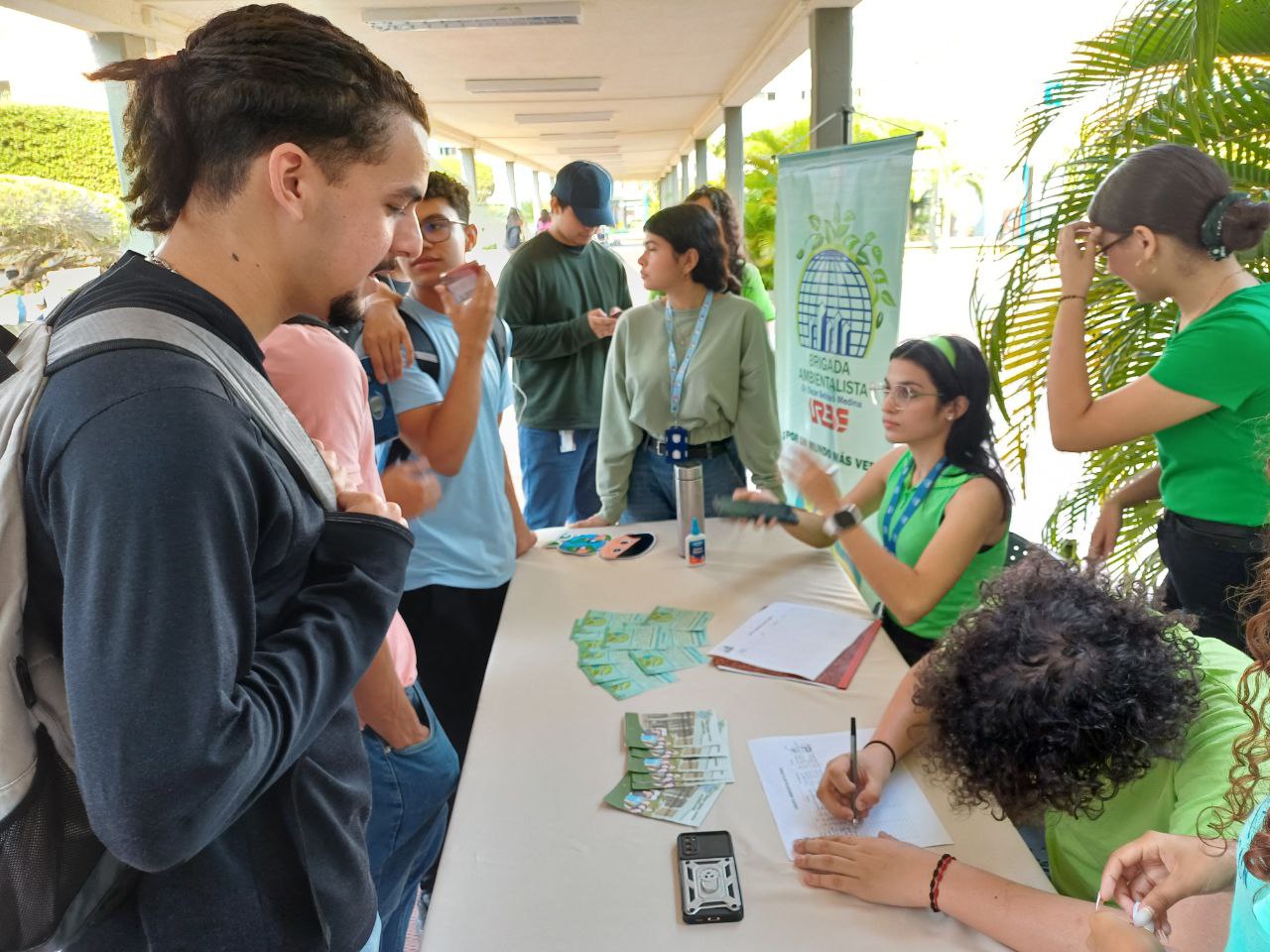 Brigada ambientalista Dr. Oscar Belloso Medina realizó jornada de captación