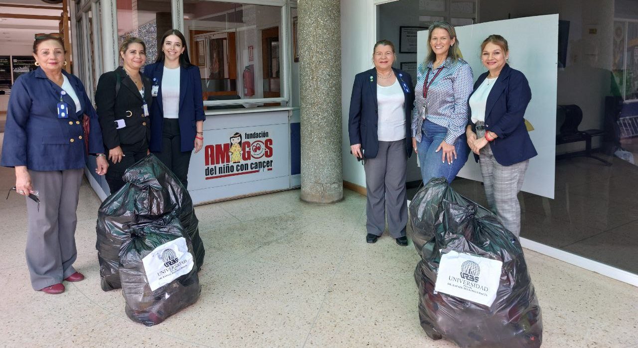 URBE hizo entrega de tapas plásticas a la Fundación Amigos del Niño con Cáncer