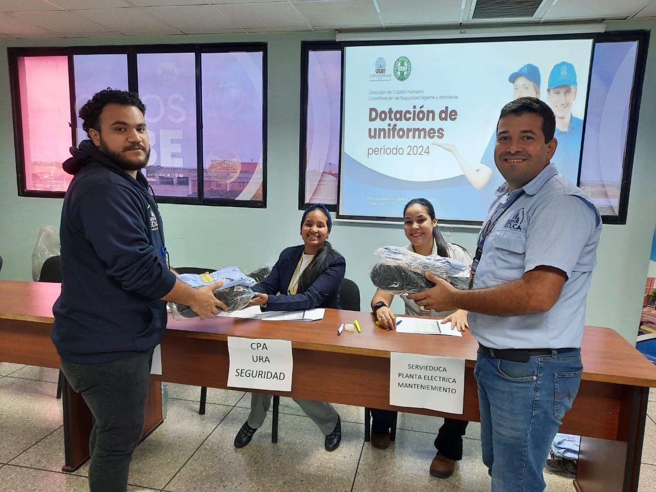 Compromiso Institucional: URBE entrega uniformes y calzado de seguridad a sus trabajadores