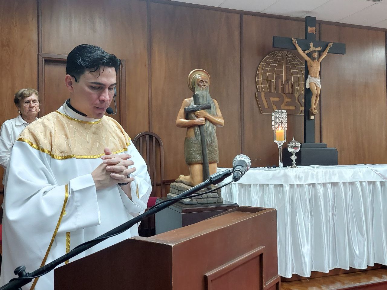 URBE celebró eucaristía en honor a nuestro patrono San Onofre