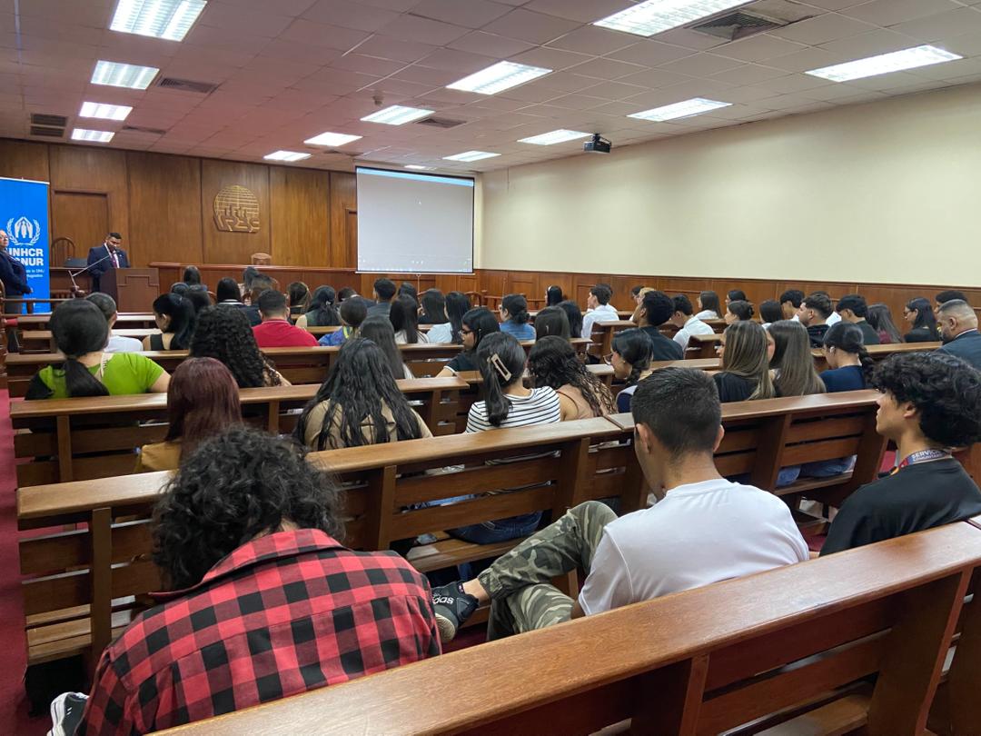 URBE y ACNUR promovieron la sensibilización sobre la realidad de las personas refugiadas